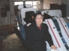 kim-joo-with-the-1st-sk-grain-harvester-provided-by-sk-catholic-fund-arranged-by-monsig-augustine-park-of-orange-nj-1997